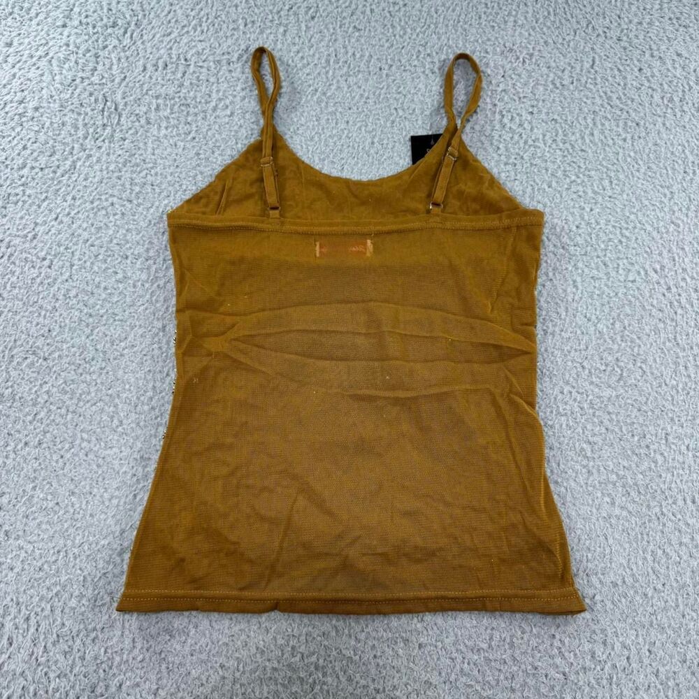 American-vintage Women's Gold and Brown Vest - Picture 6 of 8